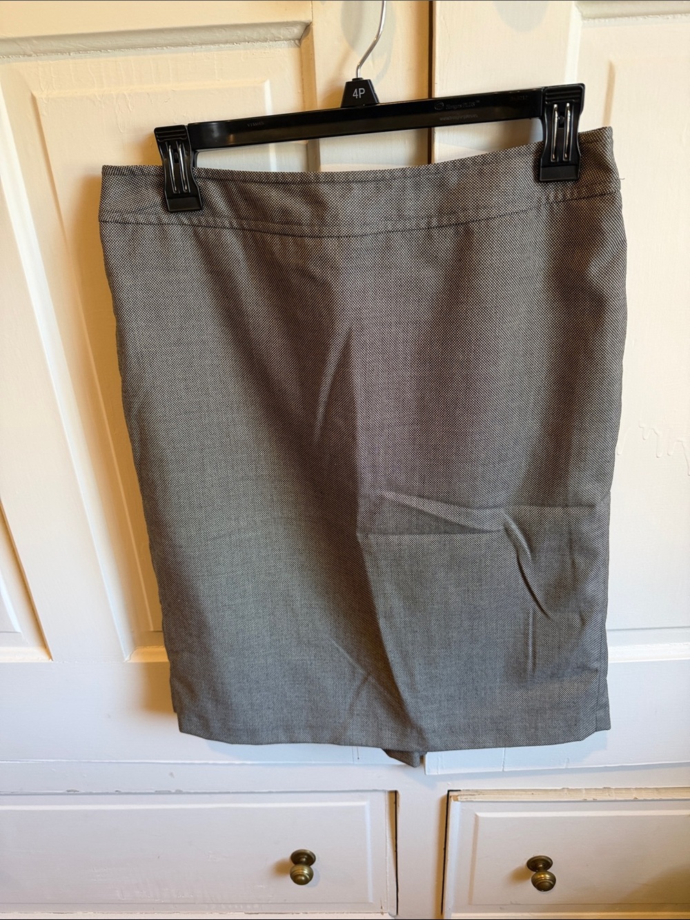Ann Taylor Patterned Tailored Pencil Skirt